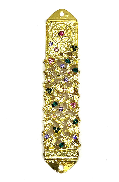 Contemporary Star Of David Mezuzah